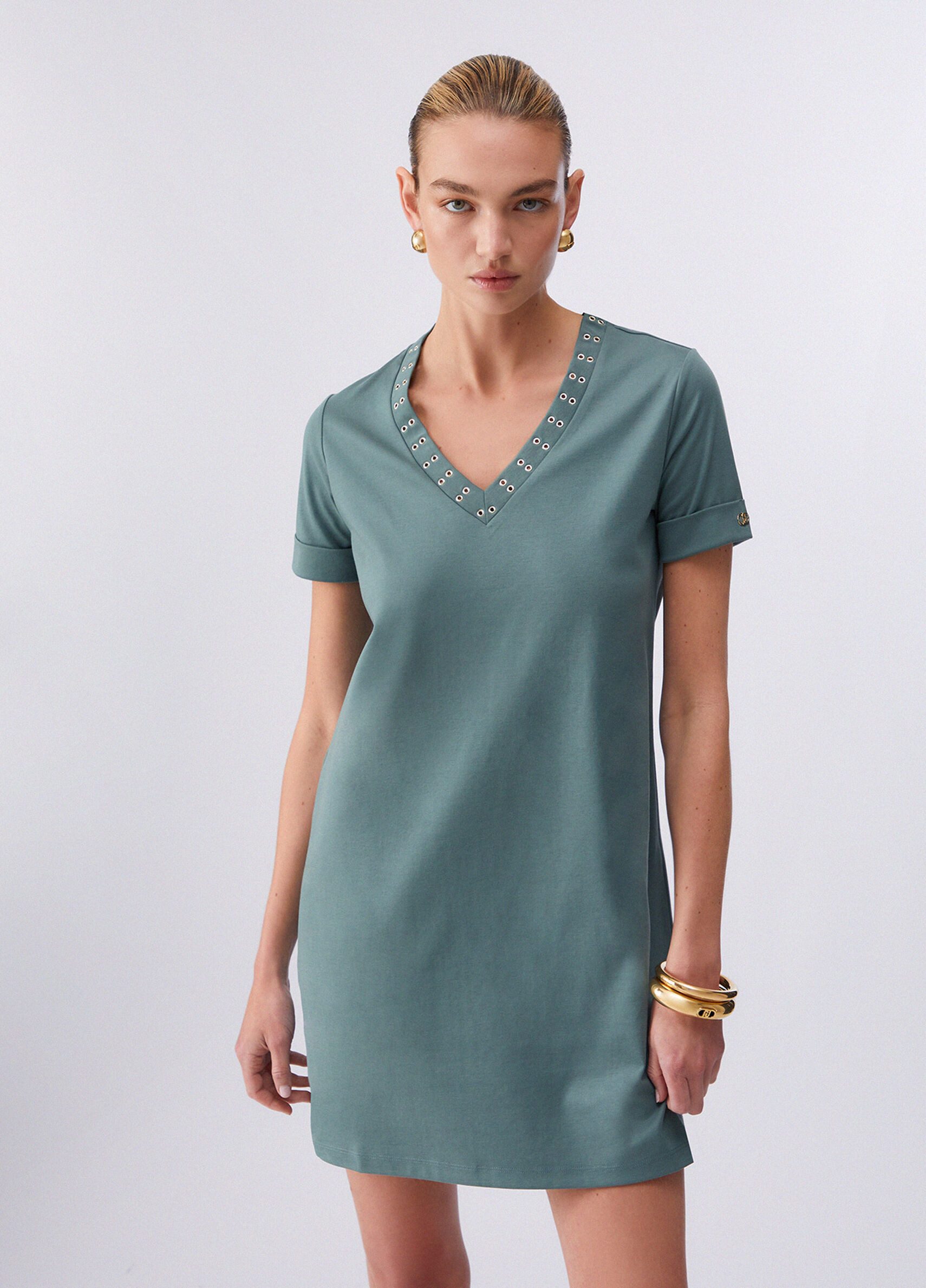 Liu Jo Cocktailkleid - Kleid Damen - Jerseykleid - Minikleid - Shirtkleid
