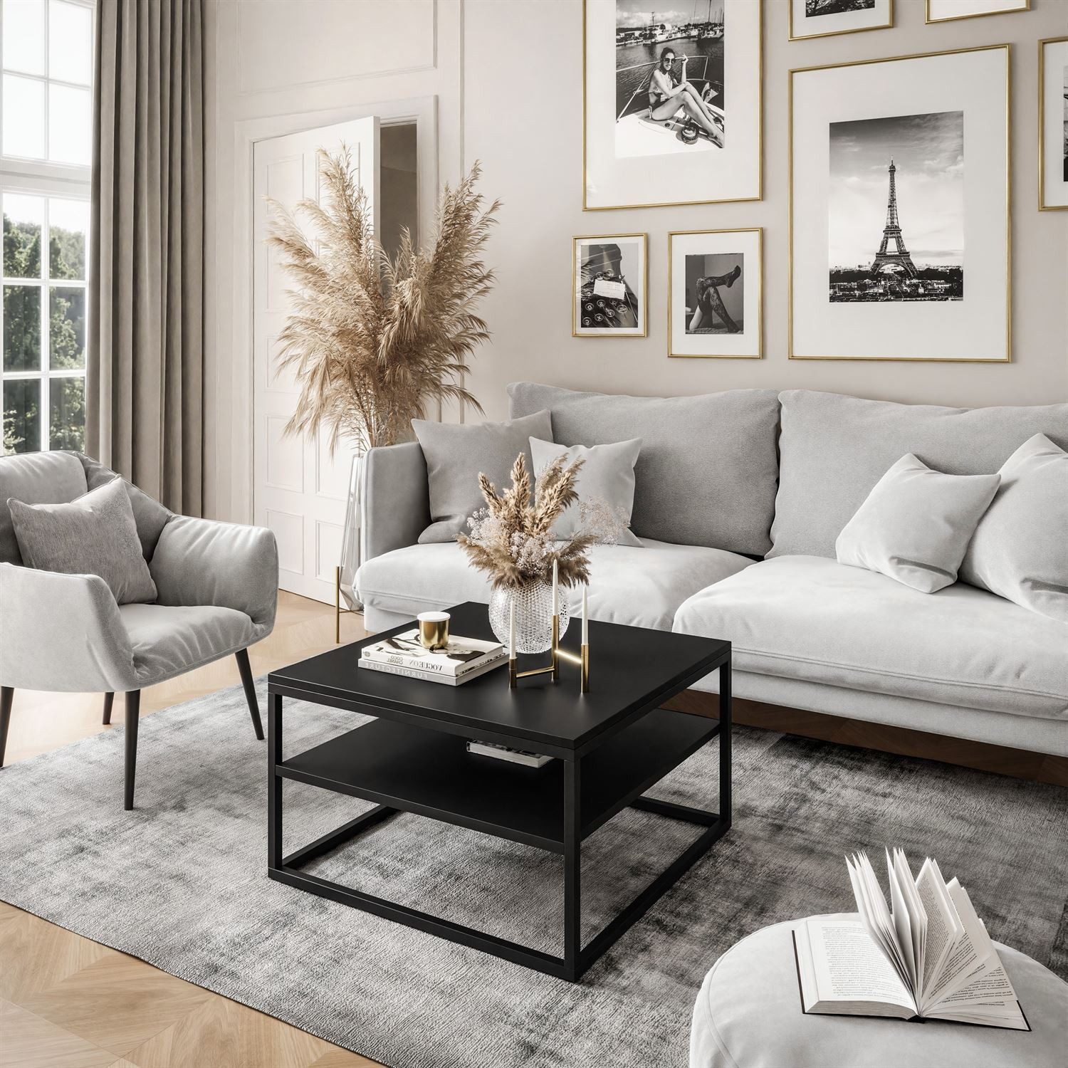 Lookway Couchtisch NOVA MATT mit Ablage günstig online kaufen