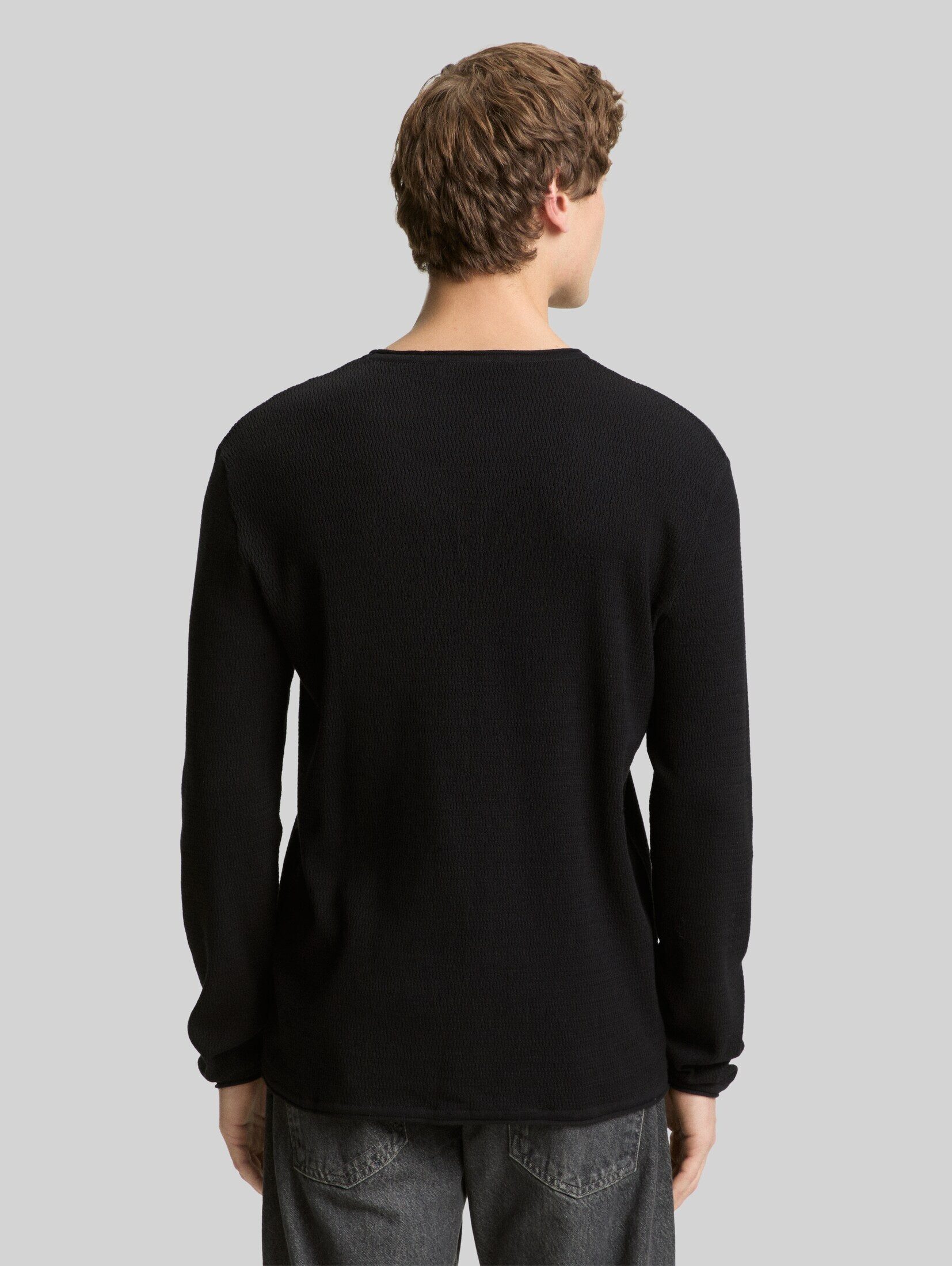TOM TAILOR Denim Strickpullover Pullover & Strickjacken Strickpullover aus Baumwolle