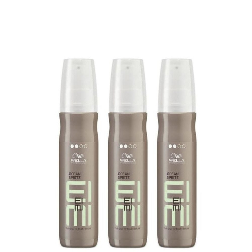 Wella Professionals Haarstyling-Liquid EIMI Ocean Spritz 3x 150 ml, 3-tlg.