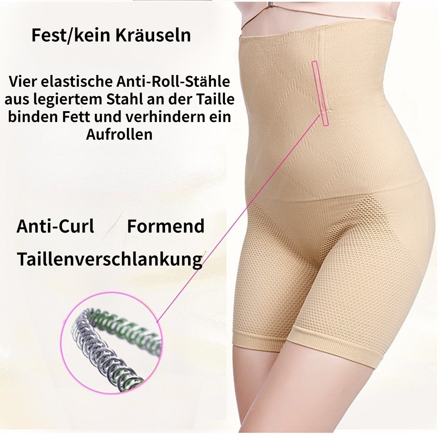 Blusmart Bauchweg-Leggings Damen-Bauchweg-Hose mit hohem Bund günstig online kaufen