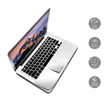KMP Creative Lifesytle Product Schutzfolie Schutzfolien für 13" MacBook Pro Silver, (1-St), Guter Halt und optimaler Schutz vor Verschmutzung und Kratzern