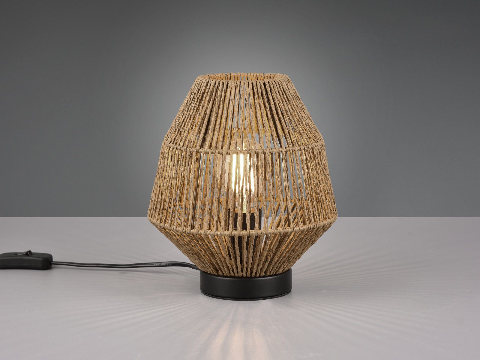 Reality Leuchten LED Nachttischlampe, Dimmfunktion, LED wechselbar, warmwei günstig online kaufen