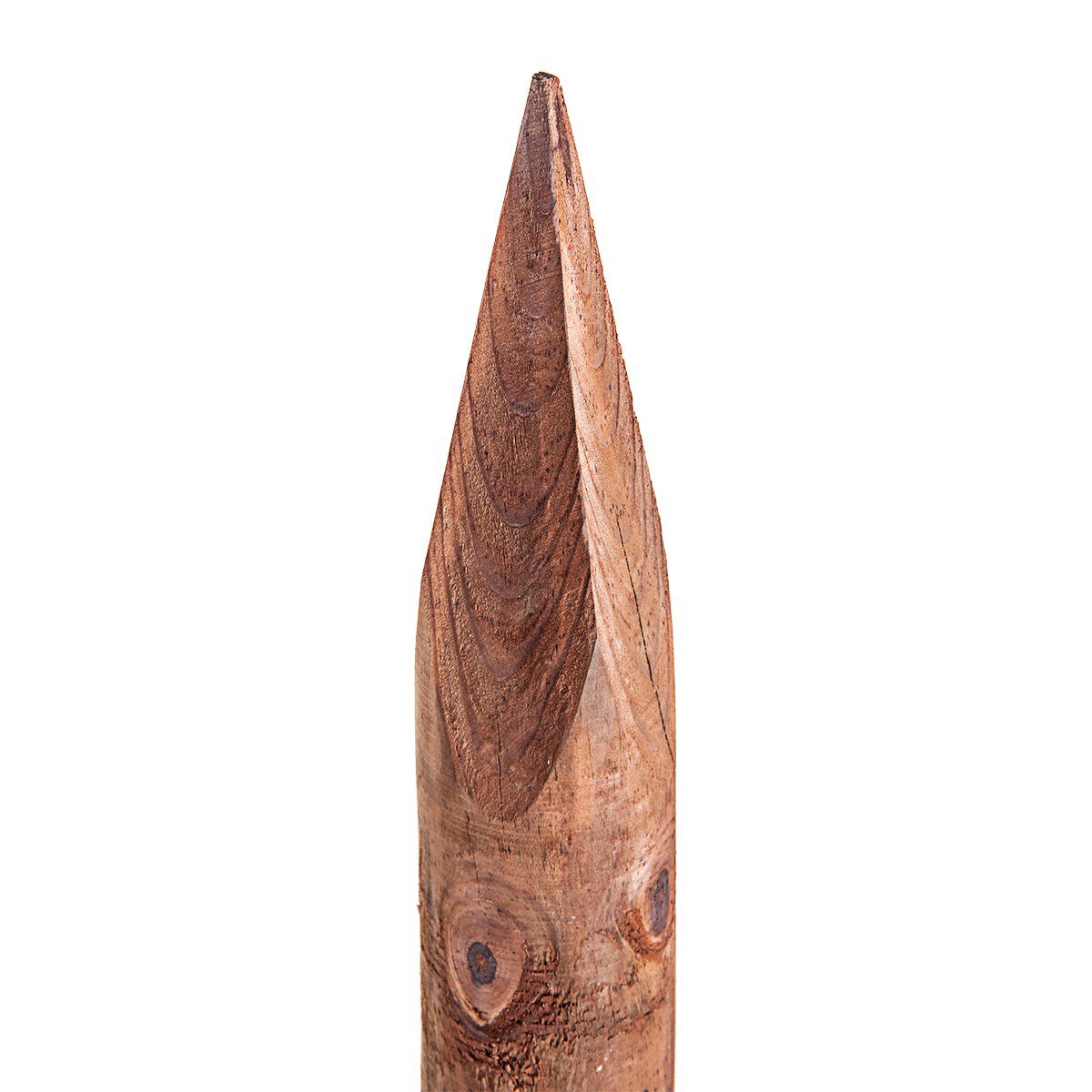 HaGa Zaunpfosten Holzpalisade 8cmØ x 50cm günstig online kaufen