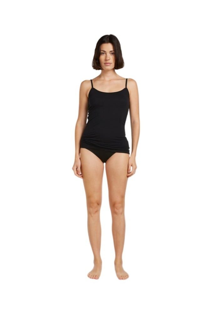 Icebreaker Slip Unterwäsche Siren Hipkini (Merinowolle) schwarz Damen