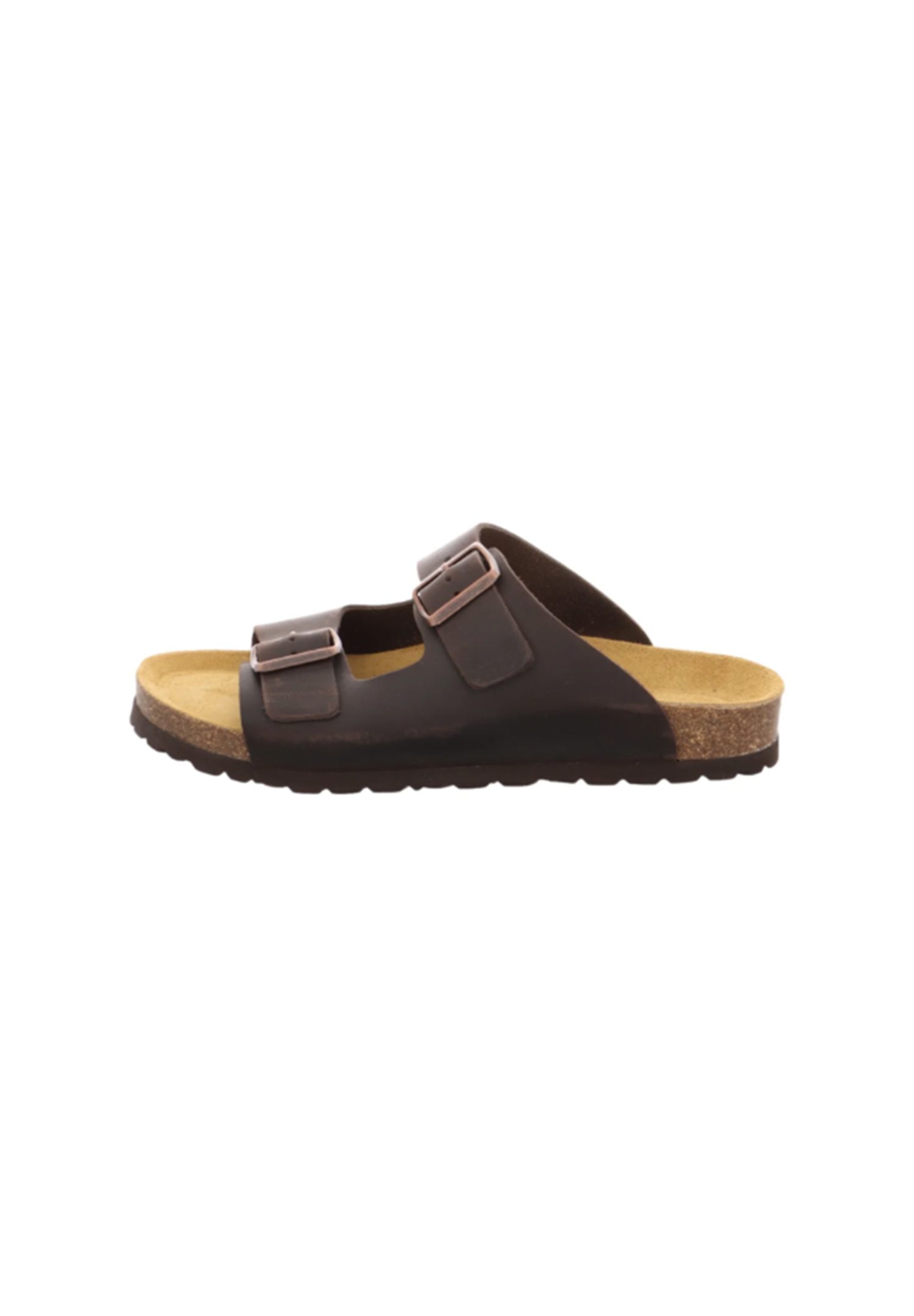 natural Sense Tieffußbett brown Pantolette