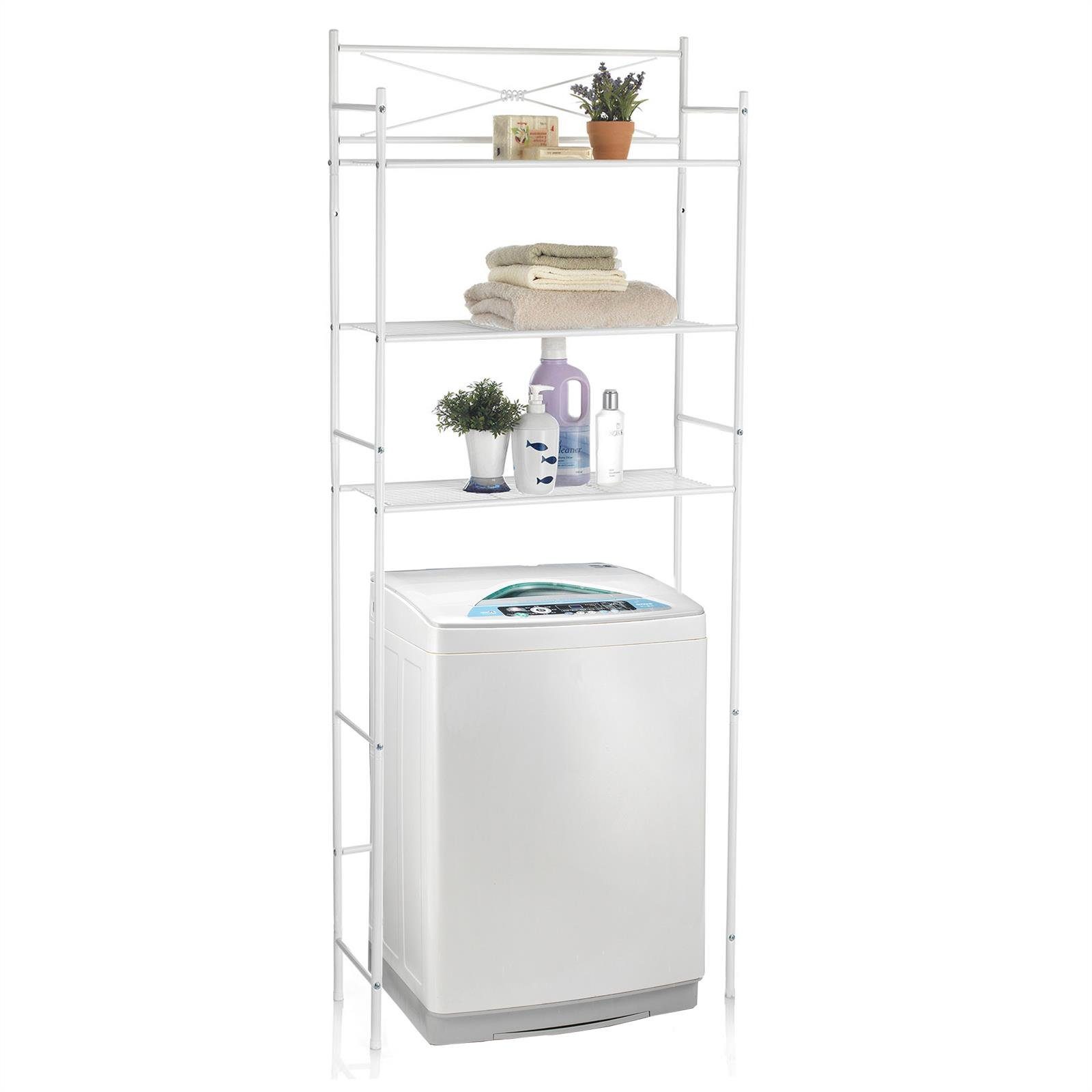 CARO-Möbel Standregal MARSA, Toilettenregal Waschmaschinenregal Badezimmer günstig online kaufen