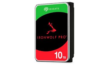 Seagate Ironwolf PRO NAS HDD 10TB SATA interne HDD-Festplatte (10000 GB) 3,5"