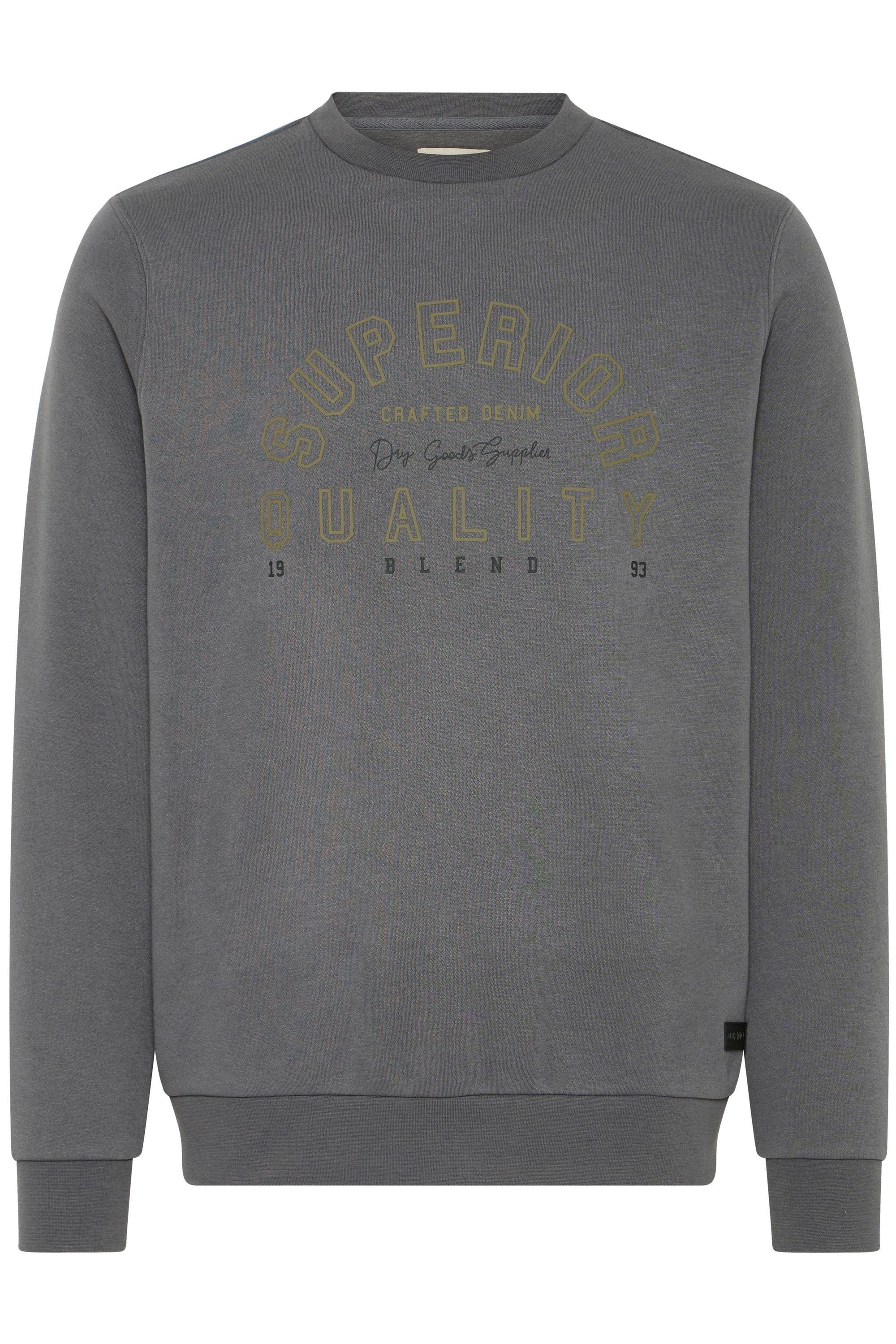 Blend Rundhalspullover BHSunox Lässiger Sweatpullover mit Print günstig online kaufen
