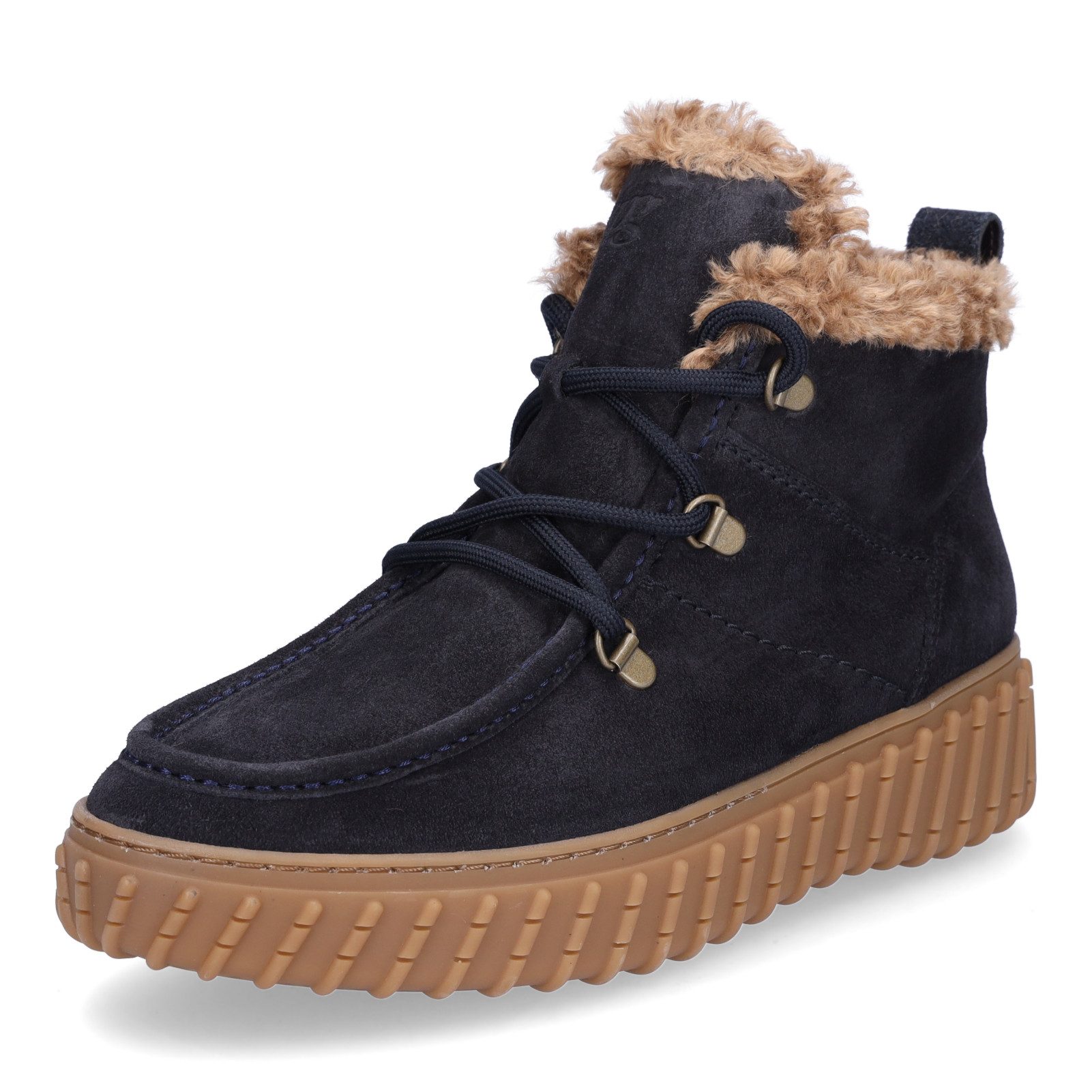 Paul Green Paul Green Damen Schnürboot blau Schnürboots