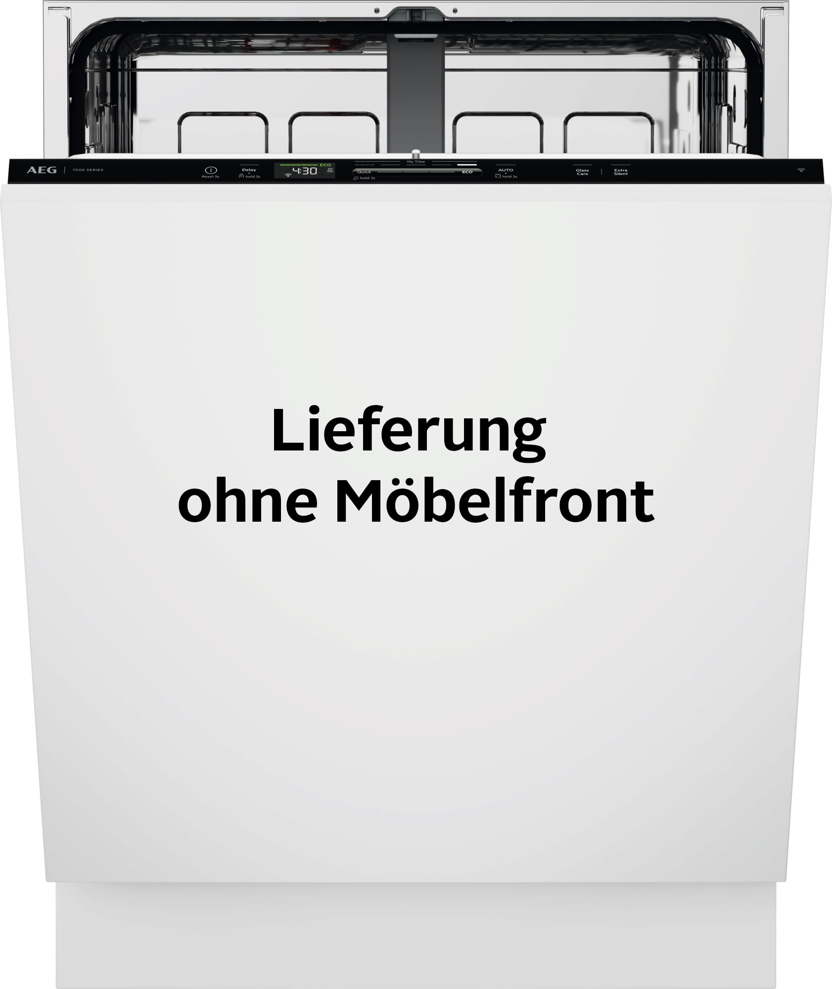 AEG vollintegrierbarer Geschirrspüler 7000 GI7200A1SC, Wassersparende Spülmaschine: 8,4l im Eco-Programm-effiziente Reinigung