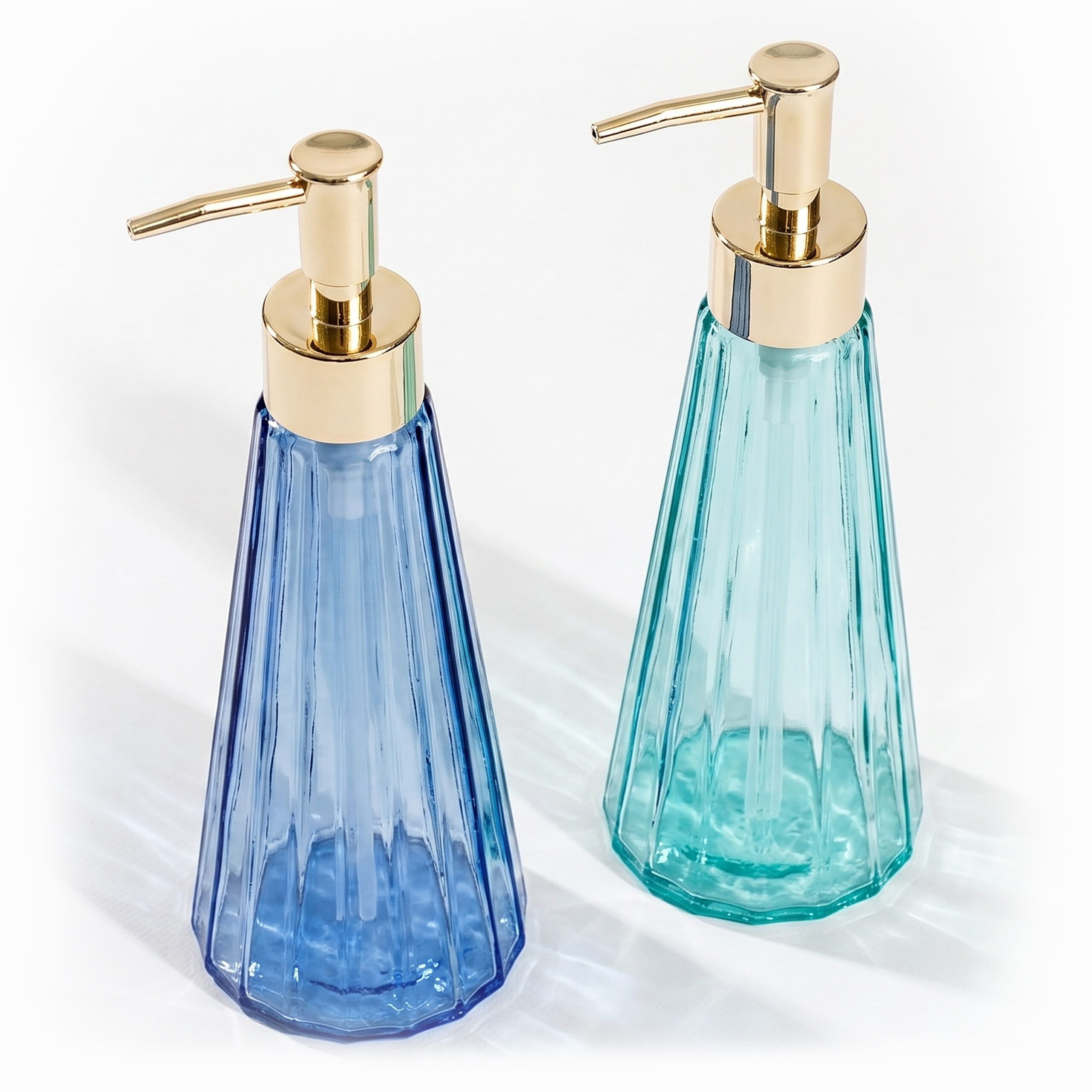 relaxdays Seifenspender 2er Set 320 ml, (2-tlg)