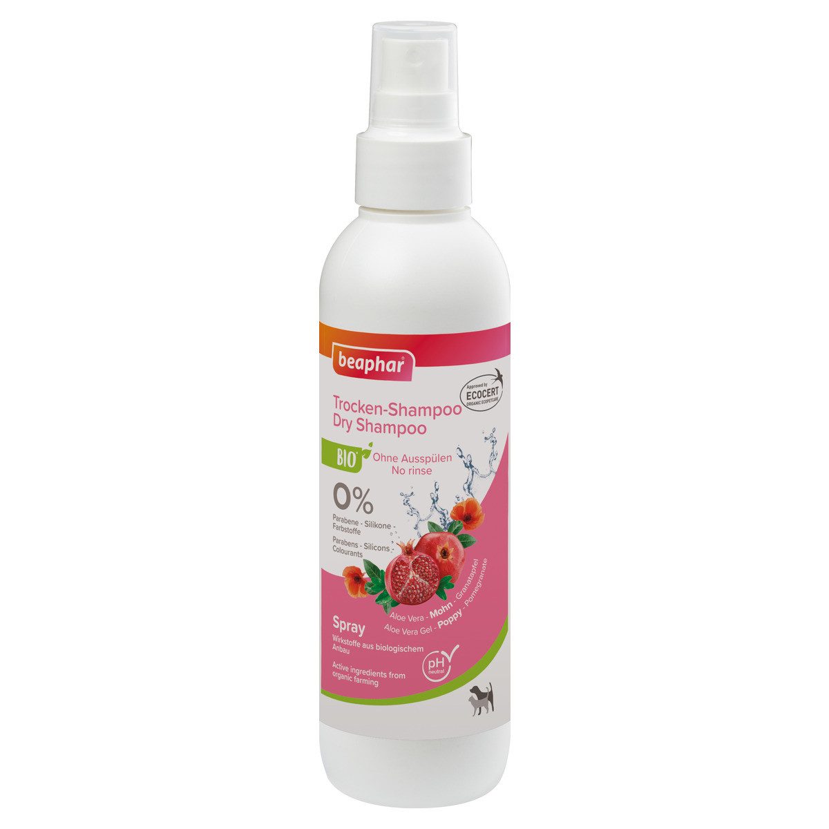 beaphar Tiershampoo Bio Trocken-Shampoo 200 ml für Katzen