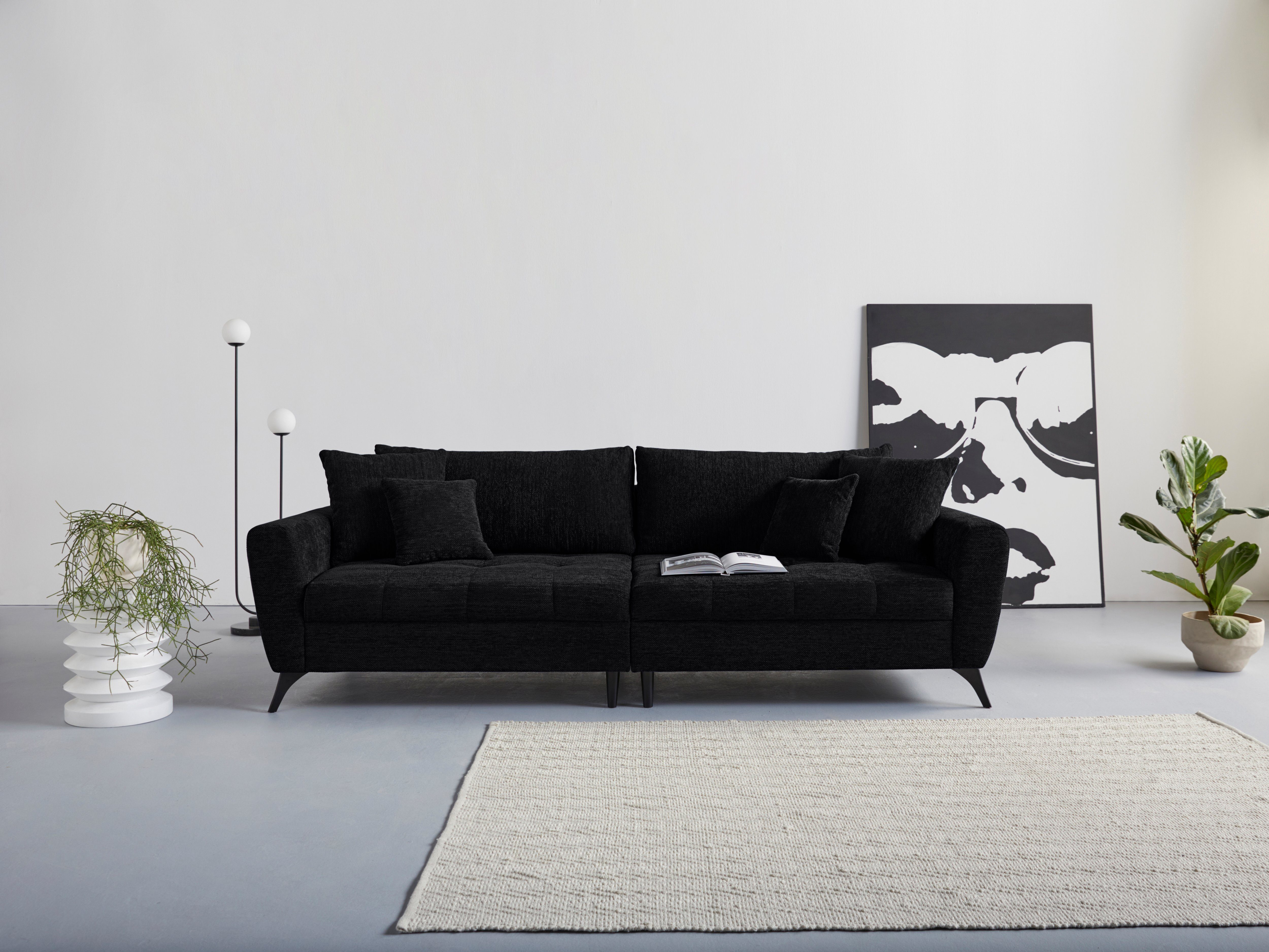 pro Big-Sofa Belastbarkeit INOSIGN auch 140kg bis mit clean-Bezug Aqua Lörby, Sitzplatz,