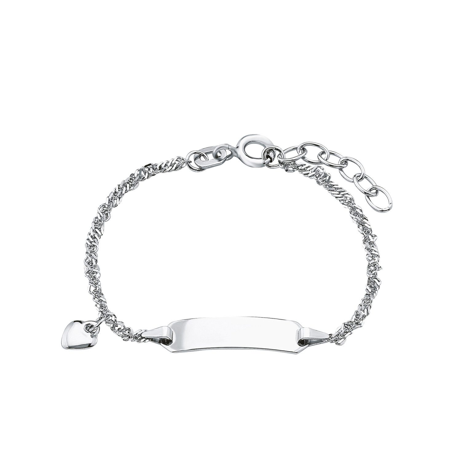 Amor Armband Amor Identarmband für Mädchen, 925 Sterling Silber (Identarmband, 1-tlg)