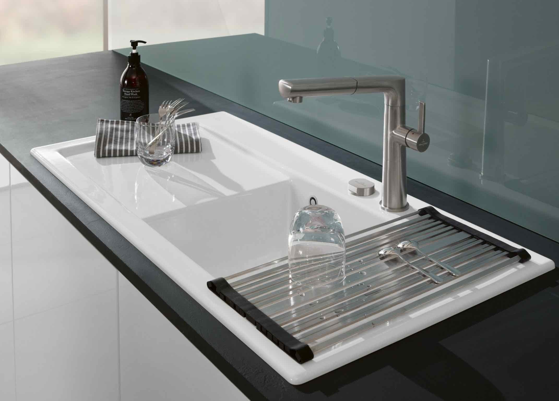Villeroy & Boch Einbauspüle Villeroy & Boch Küchen Kollektionen Profi Rollrost Edelstahl (K1)
