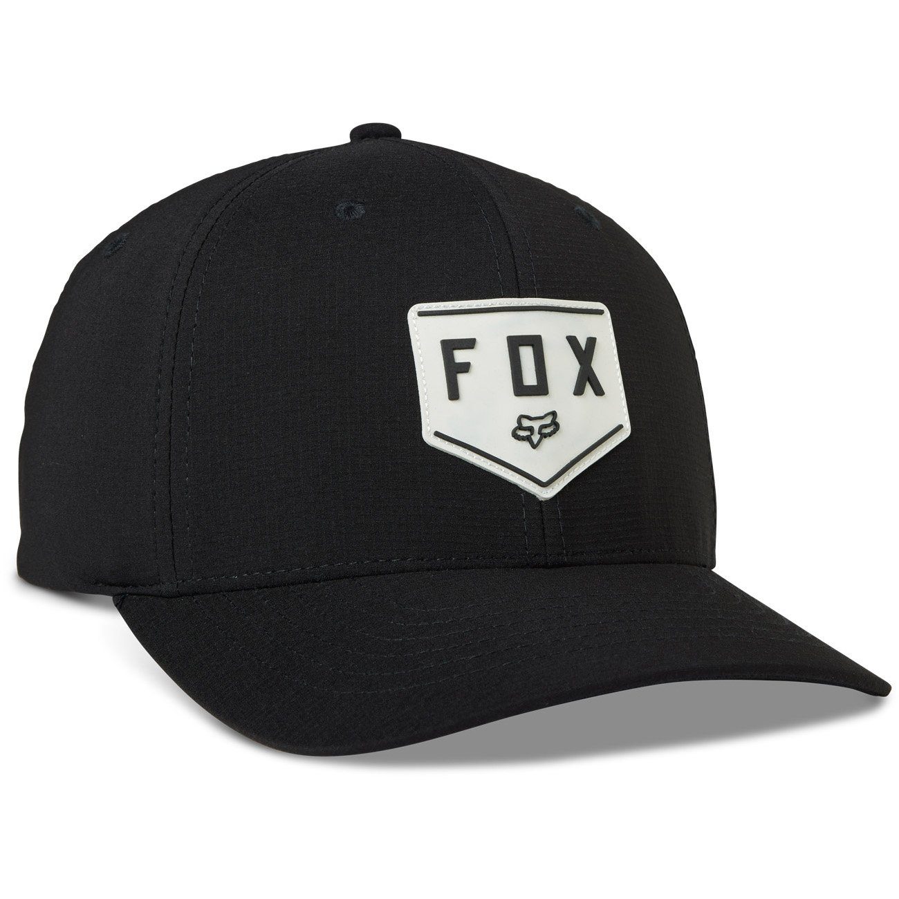Fox Baseball Cap SHIELD TECH FLEXFIT black