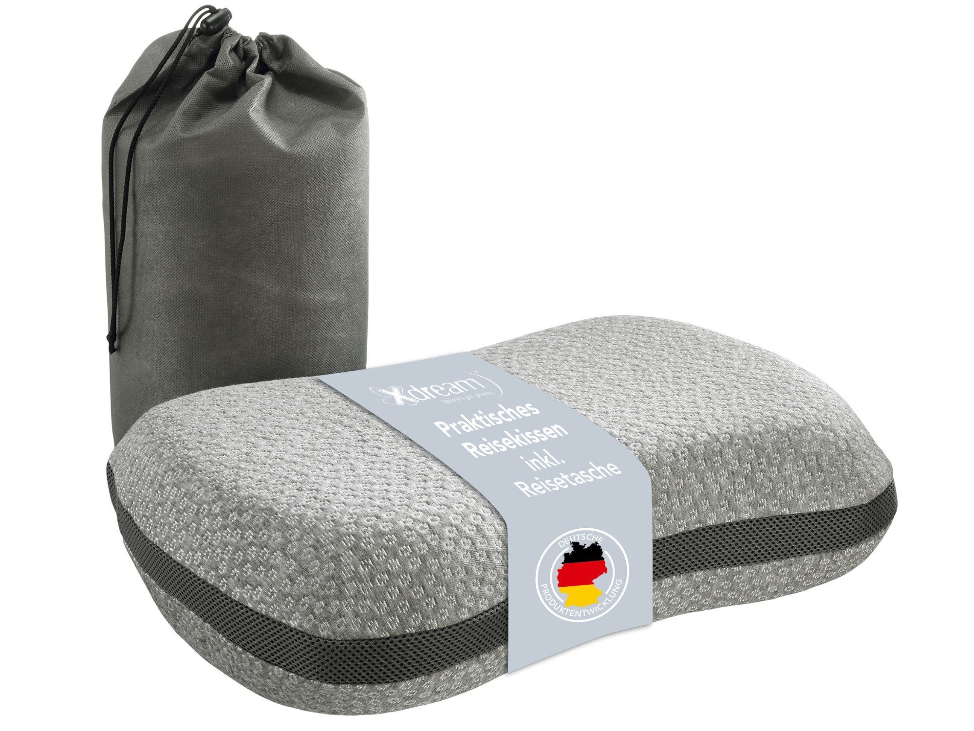 XDREAM Nackenstützkissen ergonomisches Reisenkissen für unterwegs und zuhau günstig online kaufen