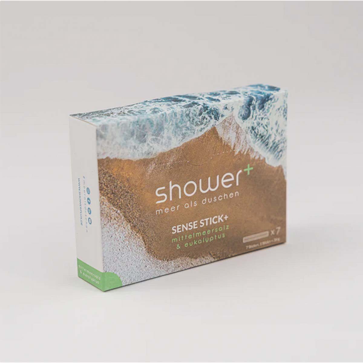 Shower+ Badesalz Sense Stick+ & Eukalyptus Mittelmeersalz