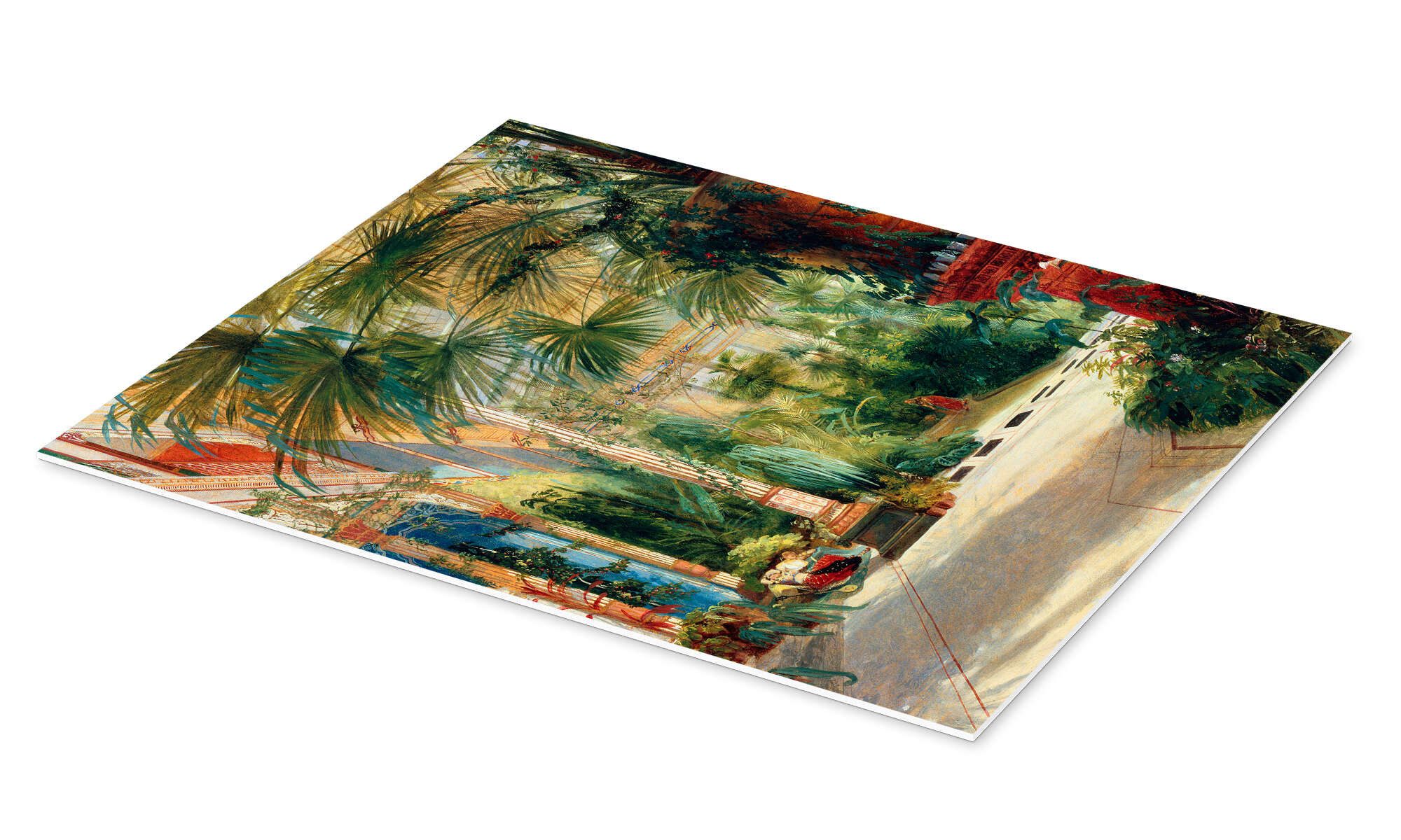 Posterlounge Poster Carl Blechen, Das Innere günstig online kaufen