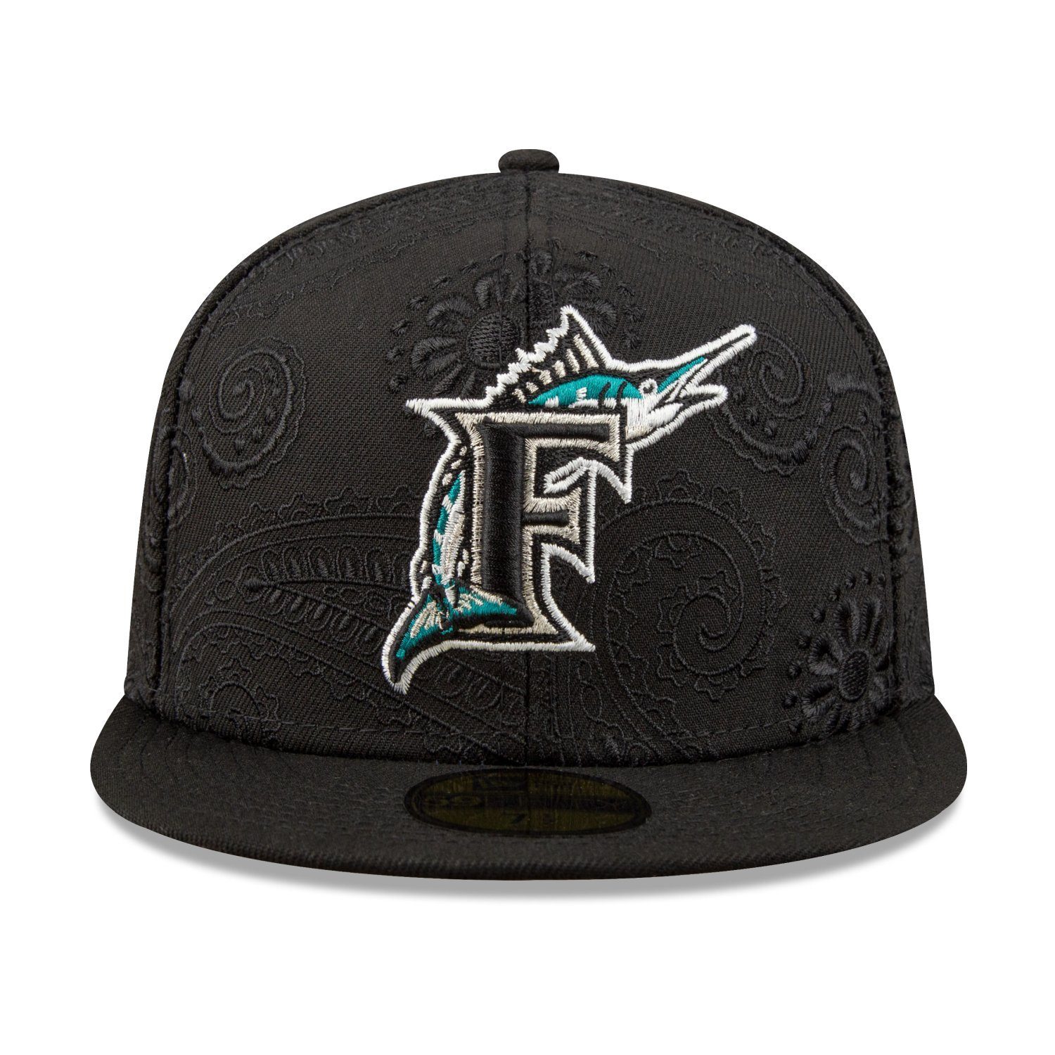 New Era Fitted Cap Miami Marlins 59Fifty PAISLEY SWIRL