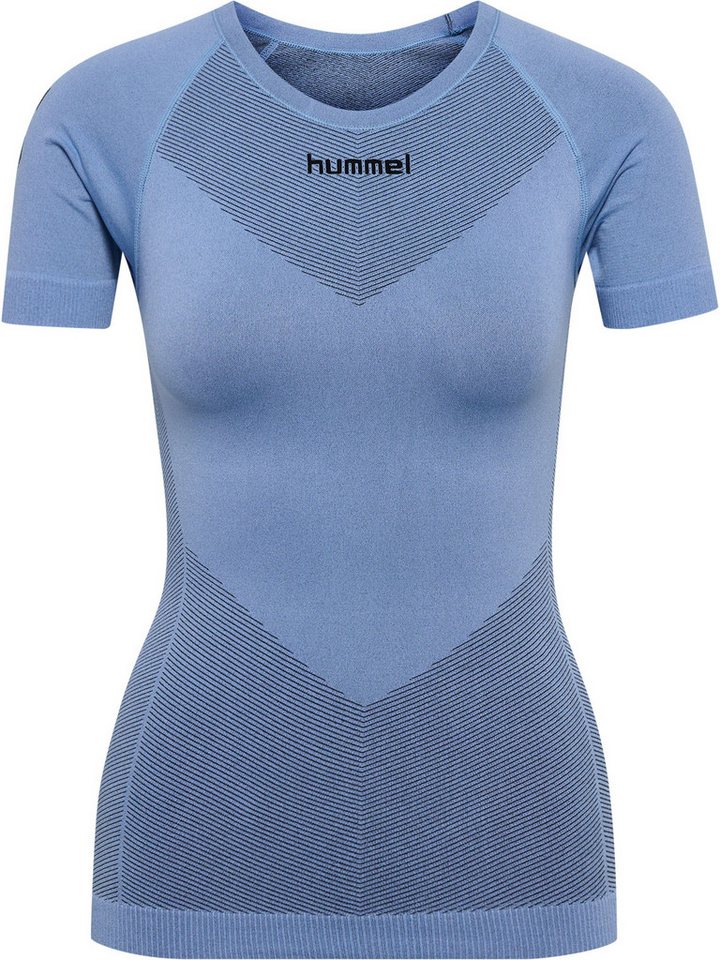 hummel T-Shirt nahtlos ergonomisch atmungsaktiv für Slim fit unifarben elastisch Ohne Verschluss sportlich-Style