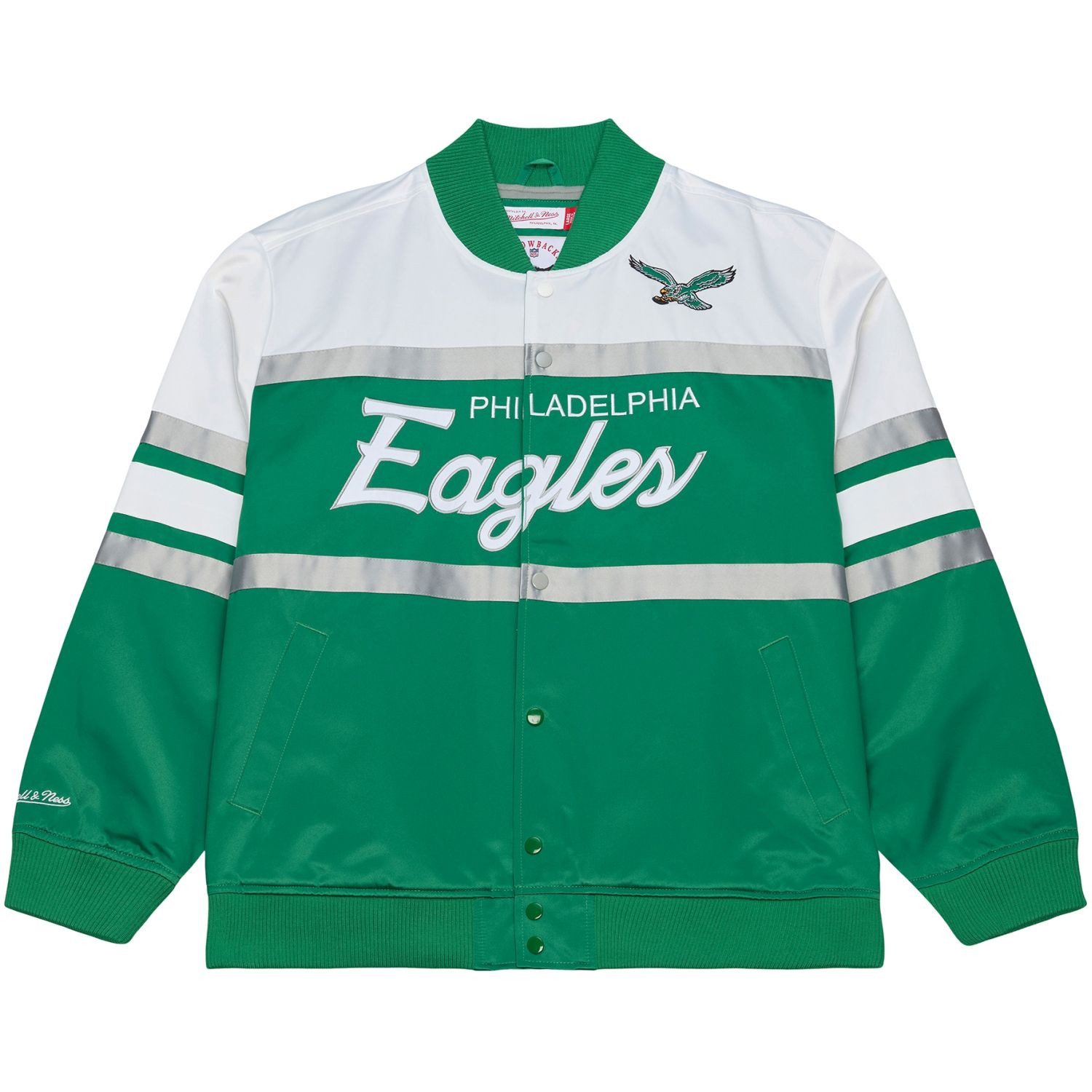 Mitchell & Ness Windbreaker Midweight Satin Varsity Philadelphia Eagles