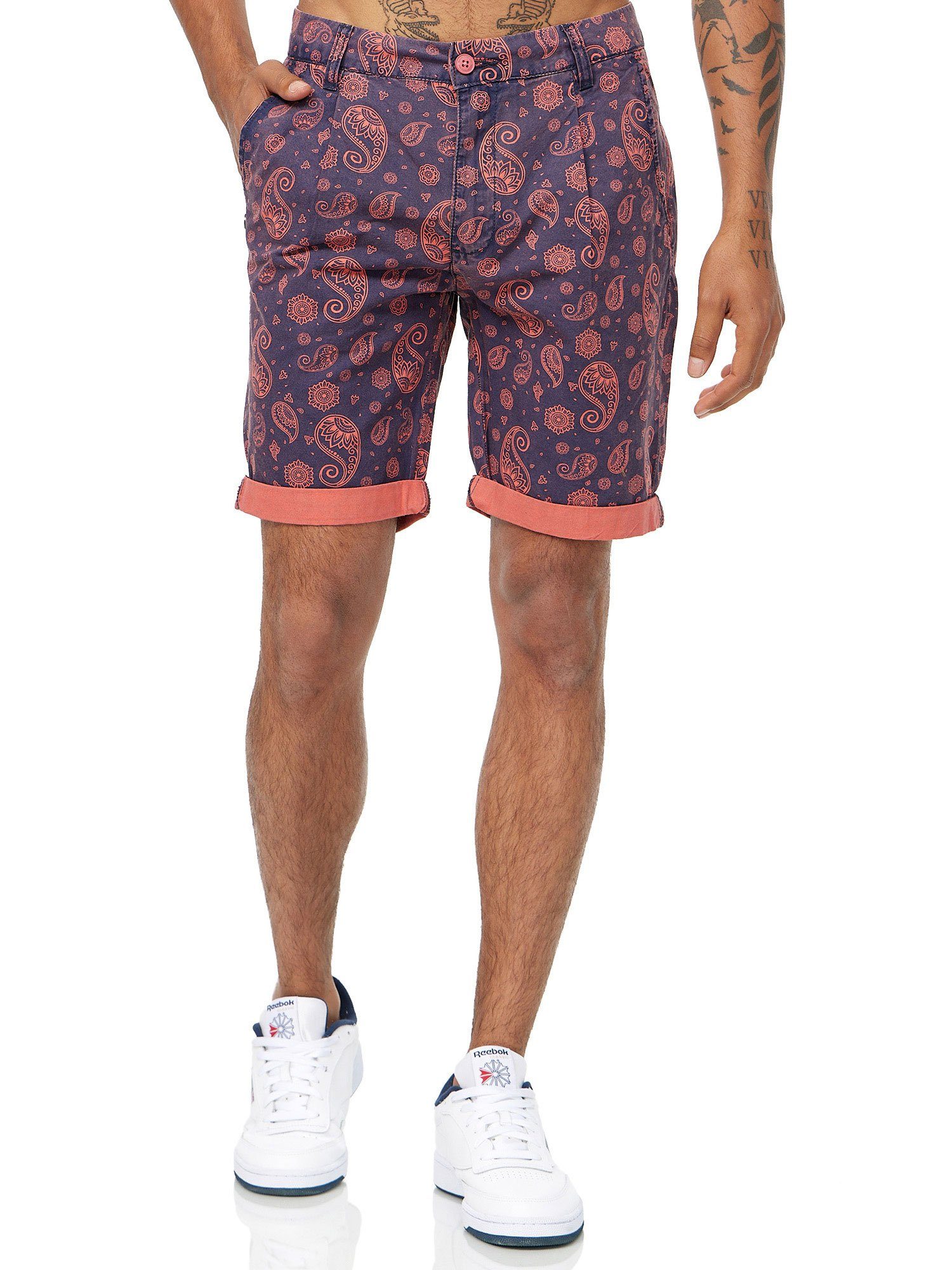 Tazzio Chinoshorts A204 Chino Shorts rot