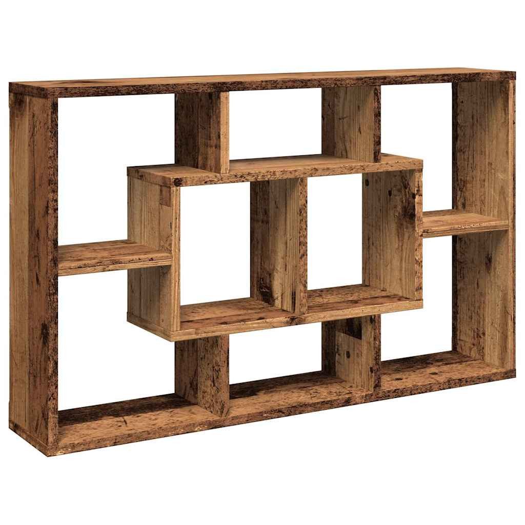 vidaXL Schuhschrank Wandregal Altholz 85x16x52,5 cm günstig online kaufen