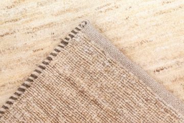 Wollteppich Gabbeh Teppich handgeknüpft braun, morgenland, rechteckig, Höhe: 15 mm, handgeknüpft