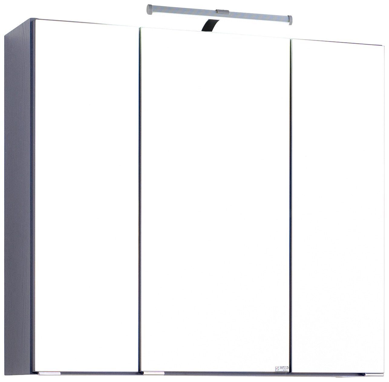 welltime Spiegelschrank Texas Breite 70 cm, mit LED-Aufbauleuchte