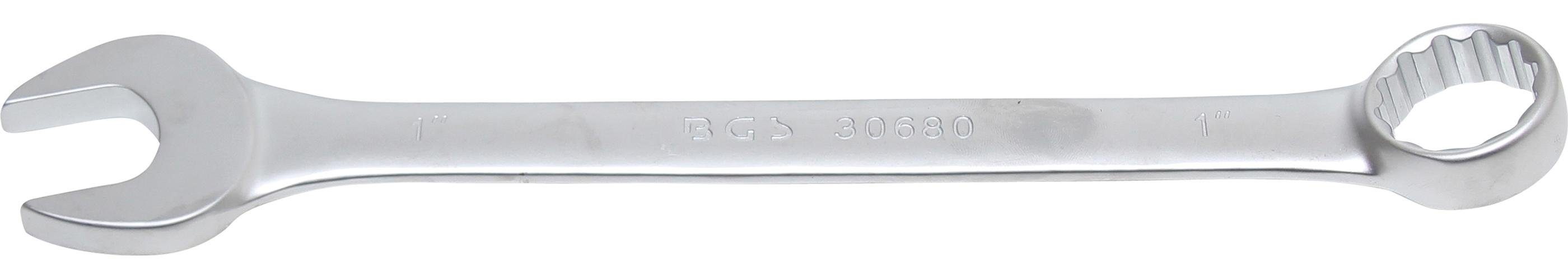 BGS technic Maulschlüssel Maul-Ringschlüssel, SAE, SW 1"