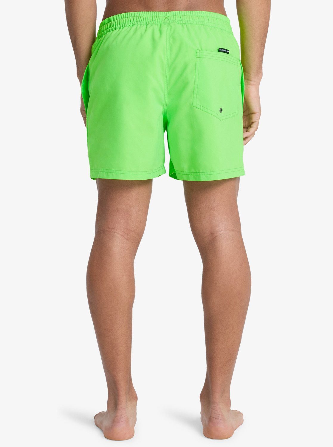 Quiksilver Badeshorts EVERYDAY VOLLEY 15 unifarbene Optik, mit kontrastfarbenen Details, Straight-Leg-Passform