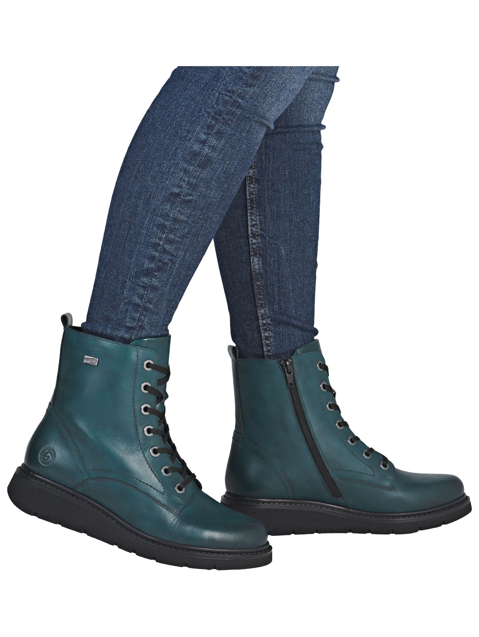 Remonte Remonte Stiefelette Leder Schnürstiefelette