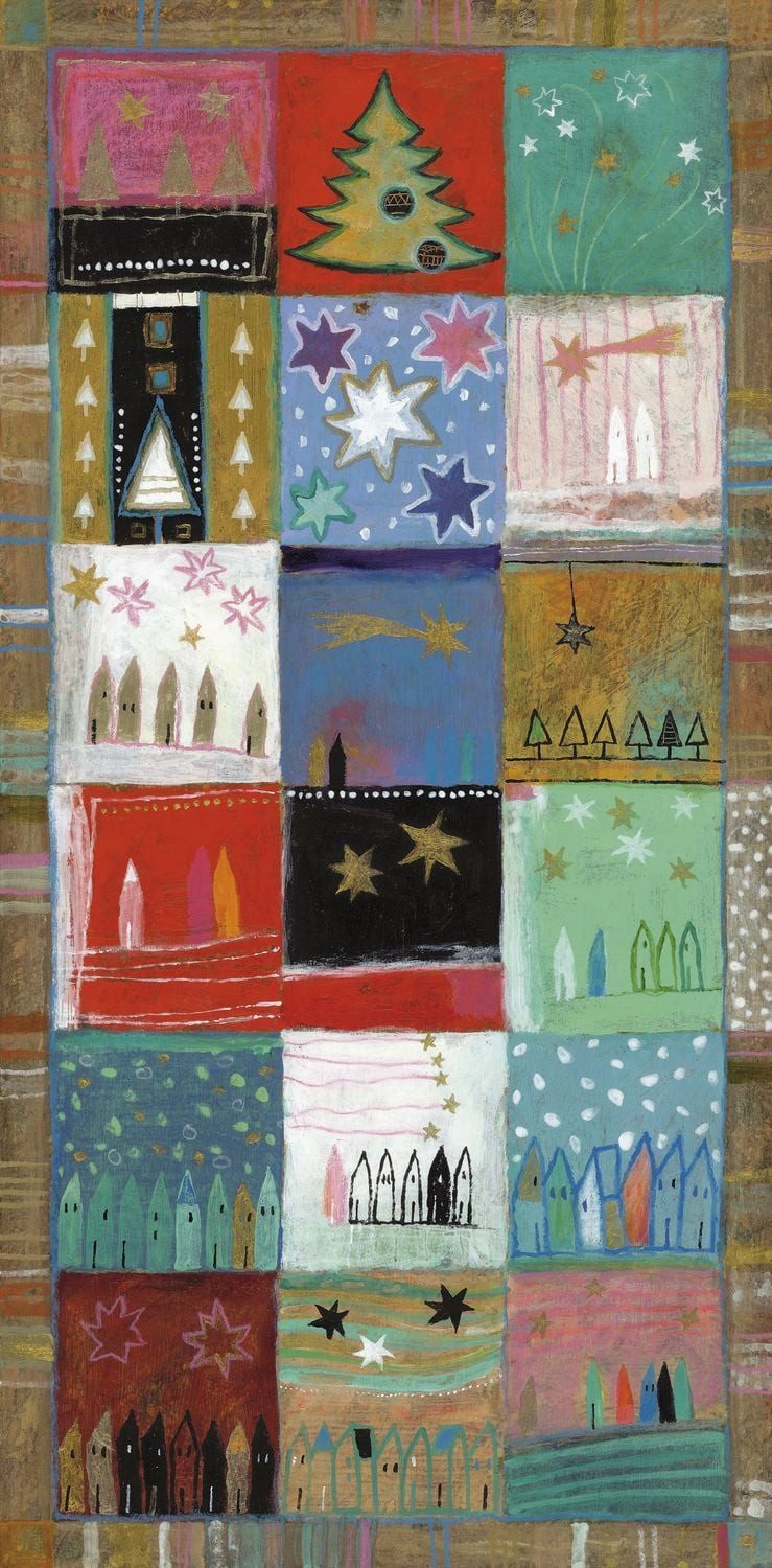 Korsch Verlag Wandkalender Adventskalender ""Zaubersterne""