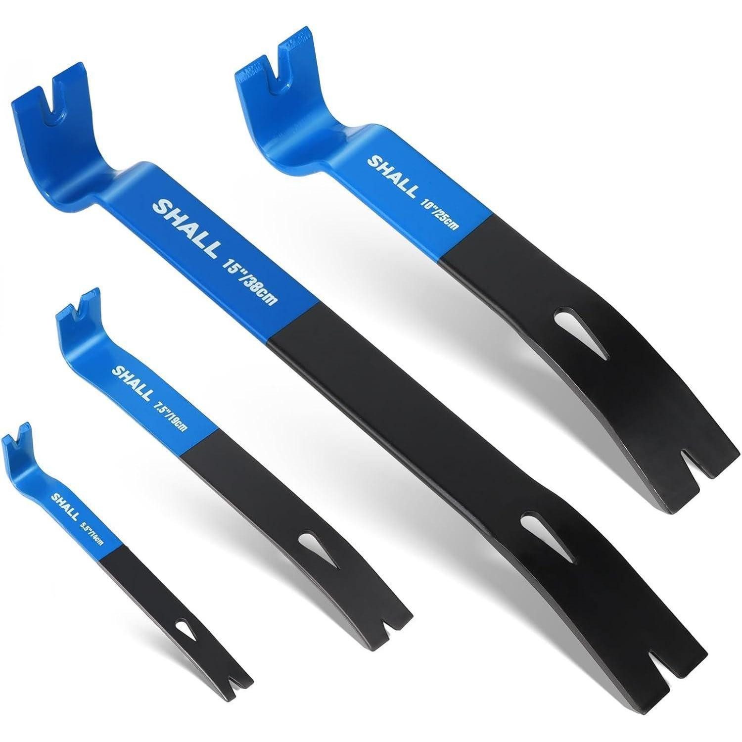 LuxusKollektion Brecheisen Brecheisen 4teilig 38cm 25cm 19cm 14cm Nagelzieher 4-Piece