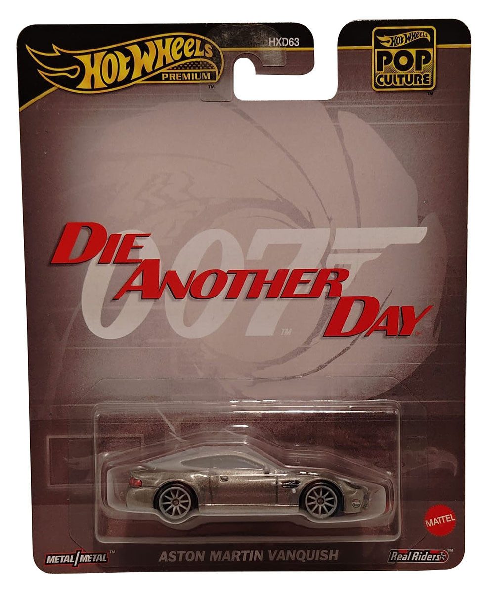 Hot Wheels Spielzeug-Auto Hot Wheels Premium Pop Culture 007 Die Another Day Aston Martin
