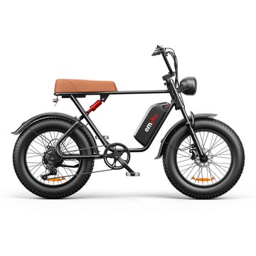 DOTMALL E-Bike emoko C91 20Zoll Fat Tire Elektrofahrrad, 1000W Motor, 48V20Ah akku