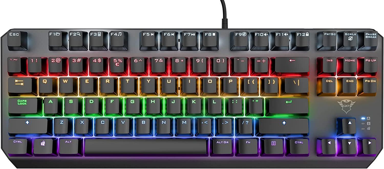 Trust GXT834 CALLAZ TKL KEYBOARD DE Gaming-Tastatur