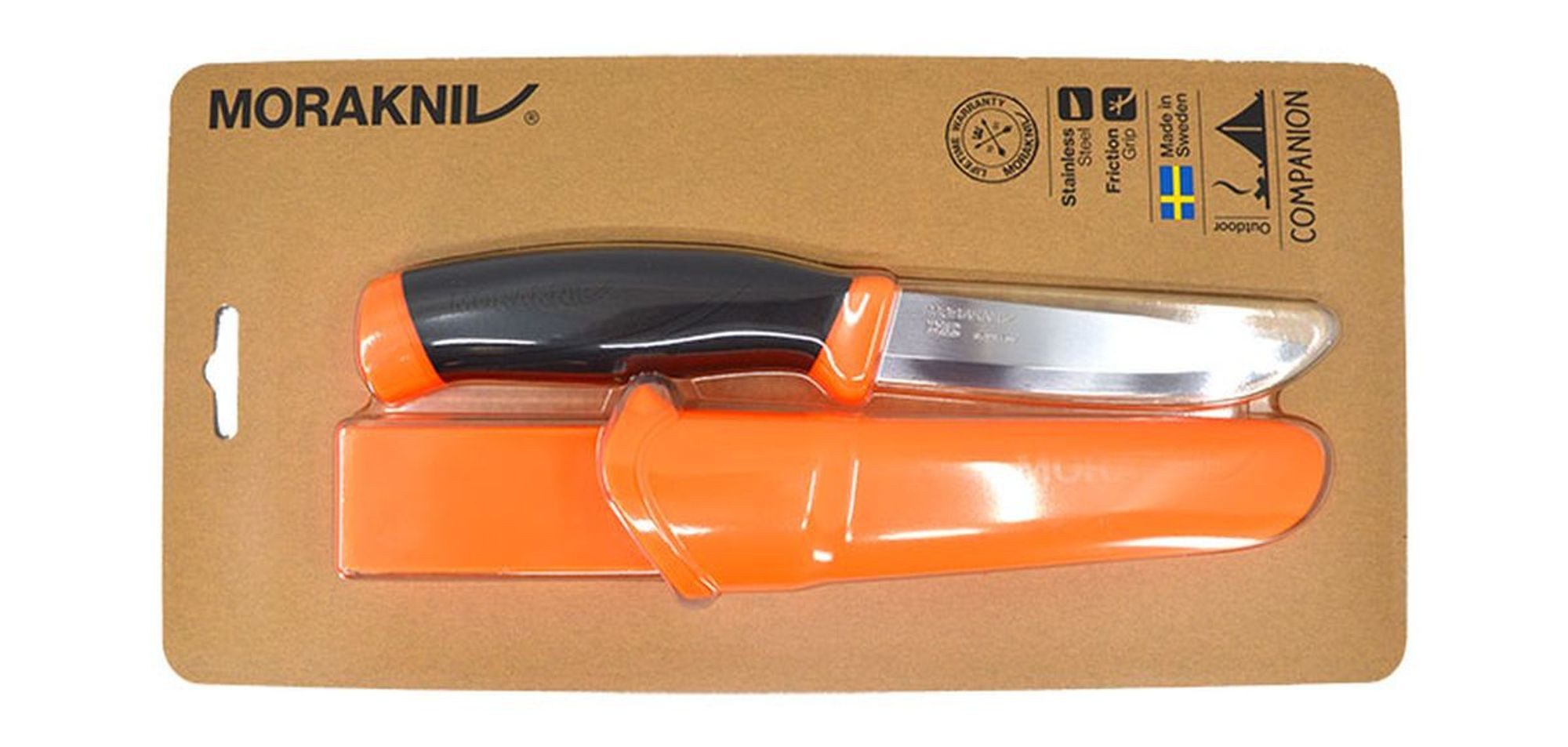 Morakniv Taschenmesser Morakniv Companion Hi-Vis Orange 10,4 cm