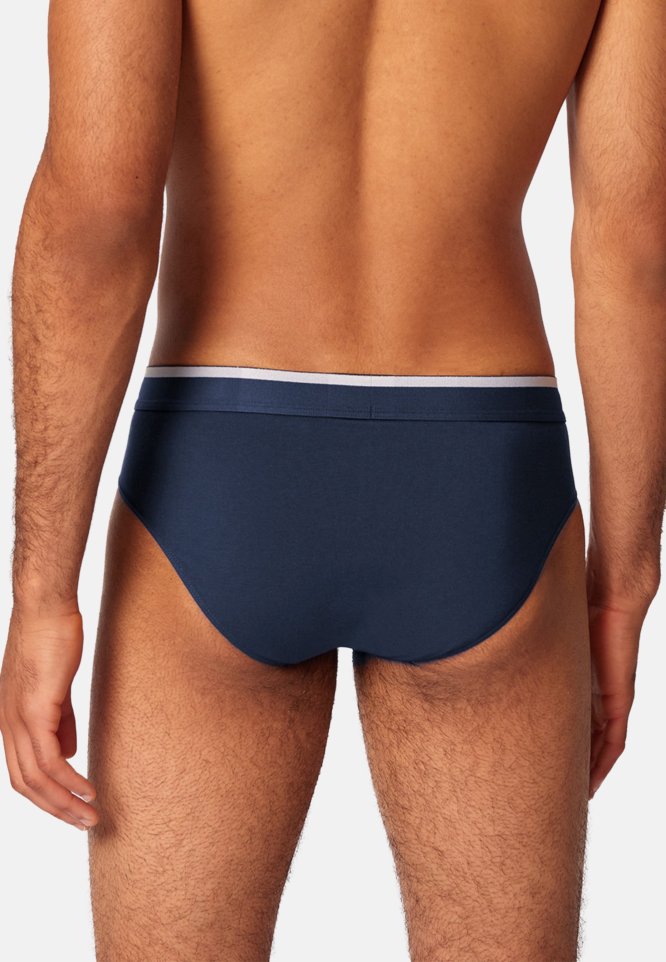 Skiny Slip 6er Pack Basic (Spar-Set, 6-St) Slip / Unterhose - Baumwolle - ohne Eingriff - Atmungsaktiv