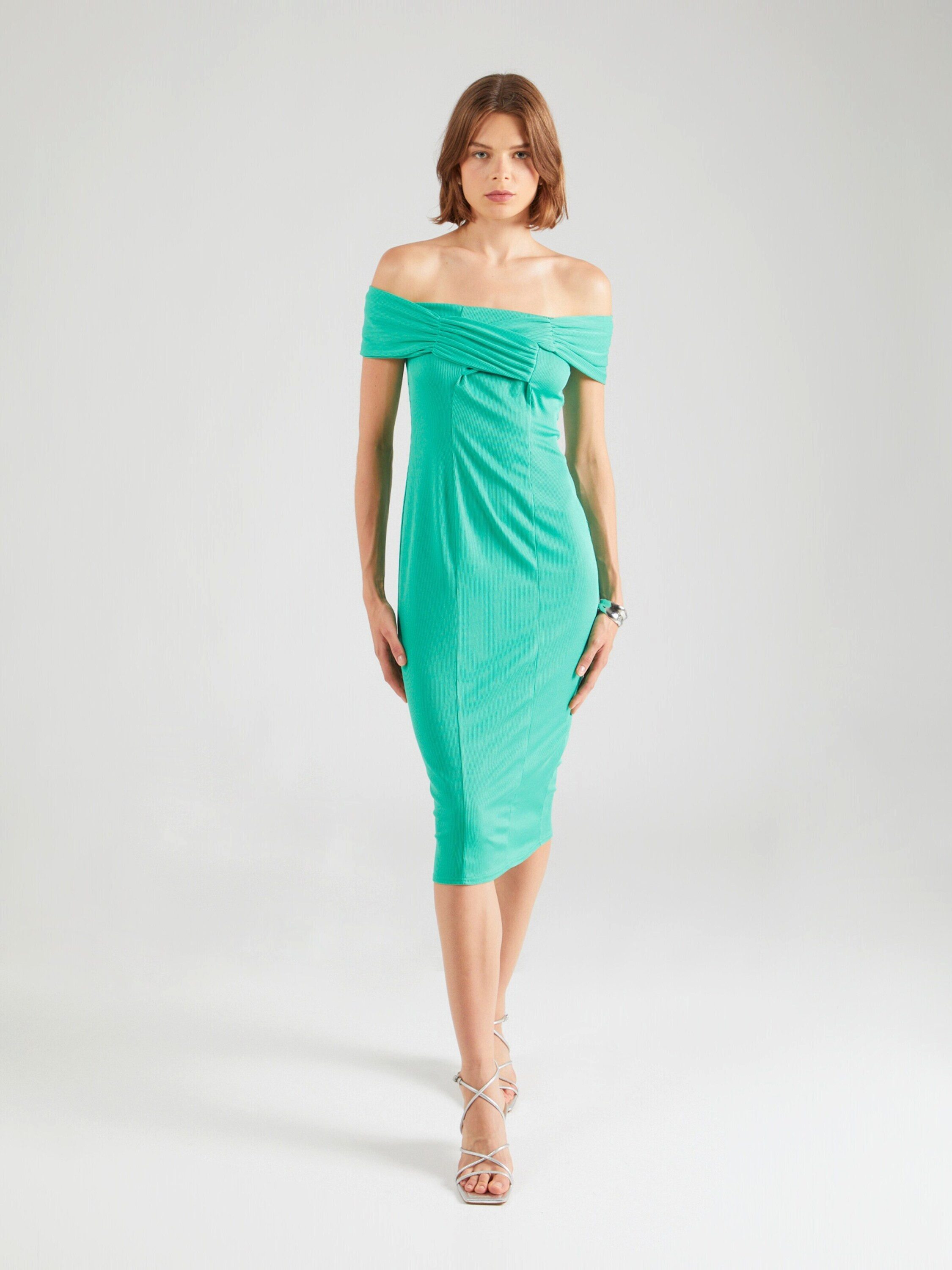 Closet London Midikleid Bodycon (1-tlg) Drapiert/gerafft