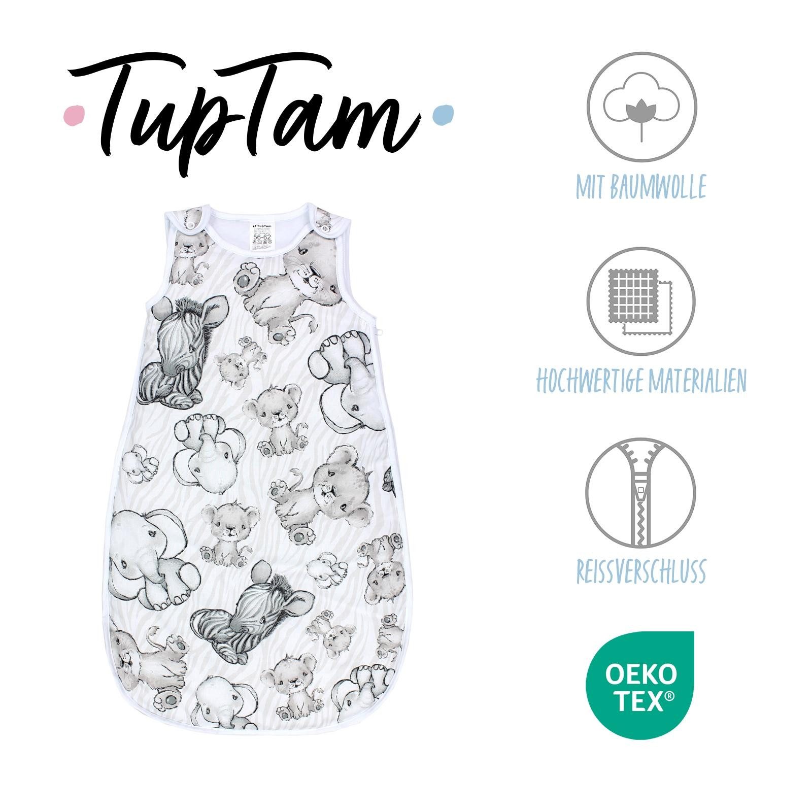 TupTam Babyschlafsack 2.5 TOG Seitlicher Reißverschluss Ärmellos günstig online kaufen