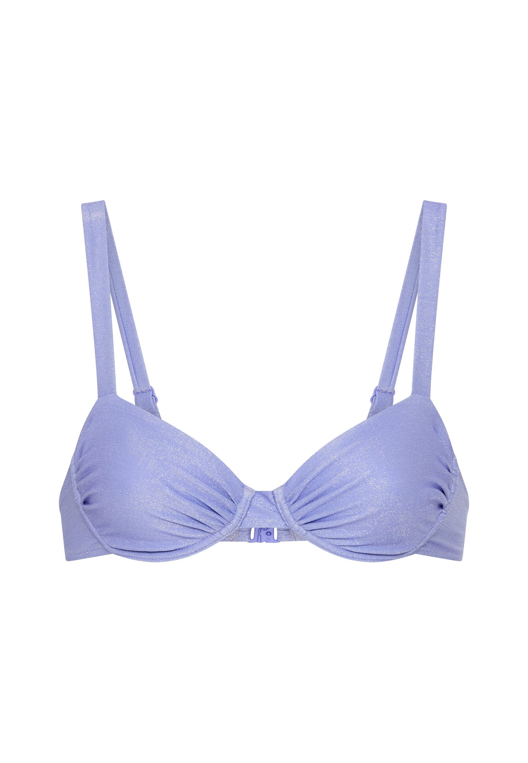 LSCN by LASCANA Bügel-Bikini-Top Gladys, in trendiger Glitzeroptik