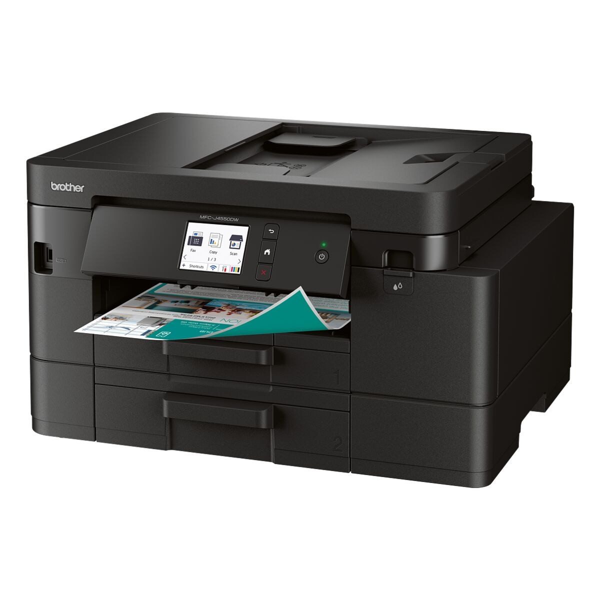Brother MFCJ4550DW Многофункциональный принтер, (4-in-1, WLAN, LAN)