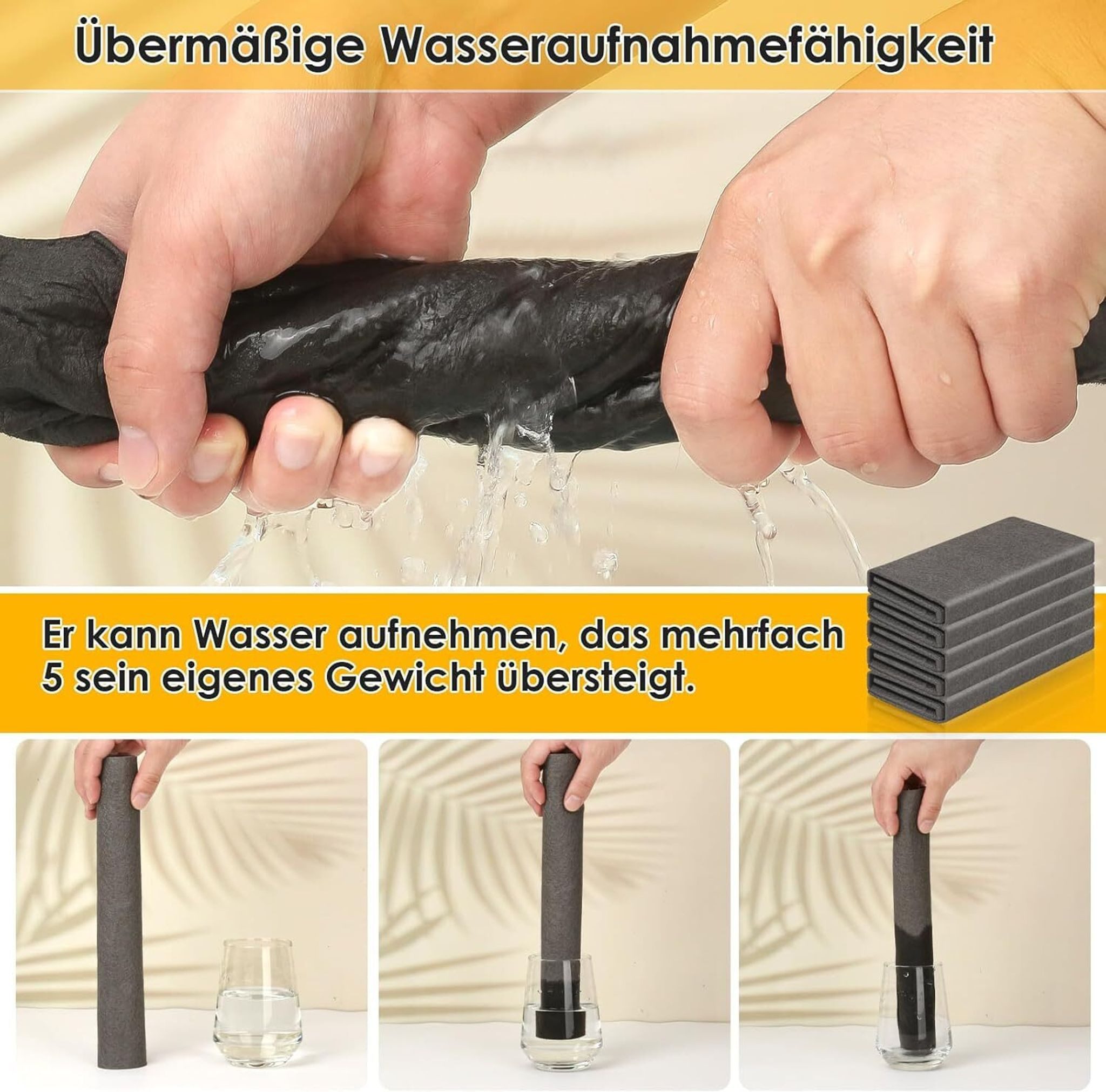FELIXLEO Magisches Reinigungstuch Verdicktes Putztuch Set Reinigungstücher (1-tlg) – Bild 4 von 5