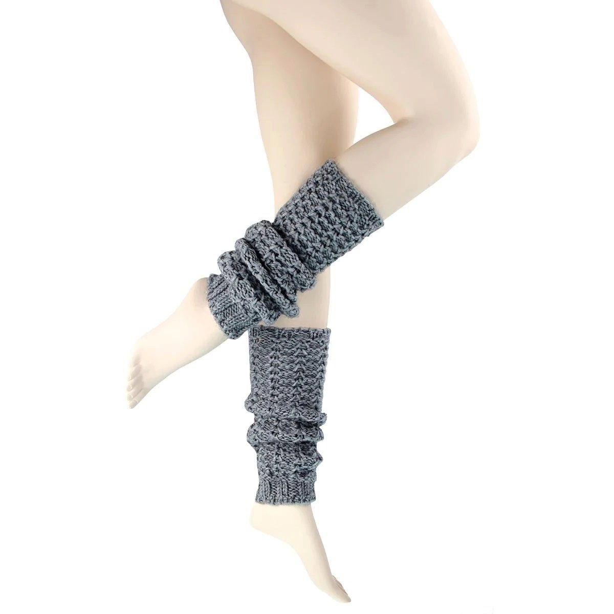 Wilox Beinstulpen Stulpen (Packung, 1-St., 1-er Pack) flauschig und warm