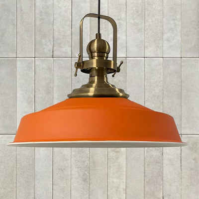 Bamyum Pendelleuchte Bamyum Pendelleuchte I Aslet l Ø41 cm E27 Metall Vintage Lampe, ohne Leuchtmittel