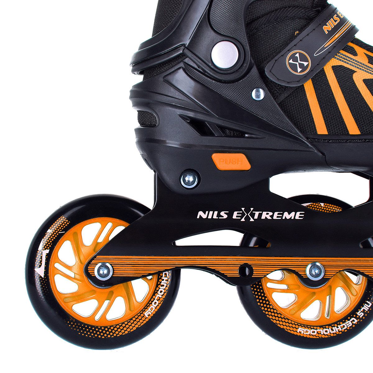 NILS EXTREME Inlineskates Inliner verstellbare Inline Skates, Größe 29-43, für Groß und Klein