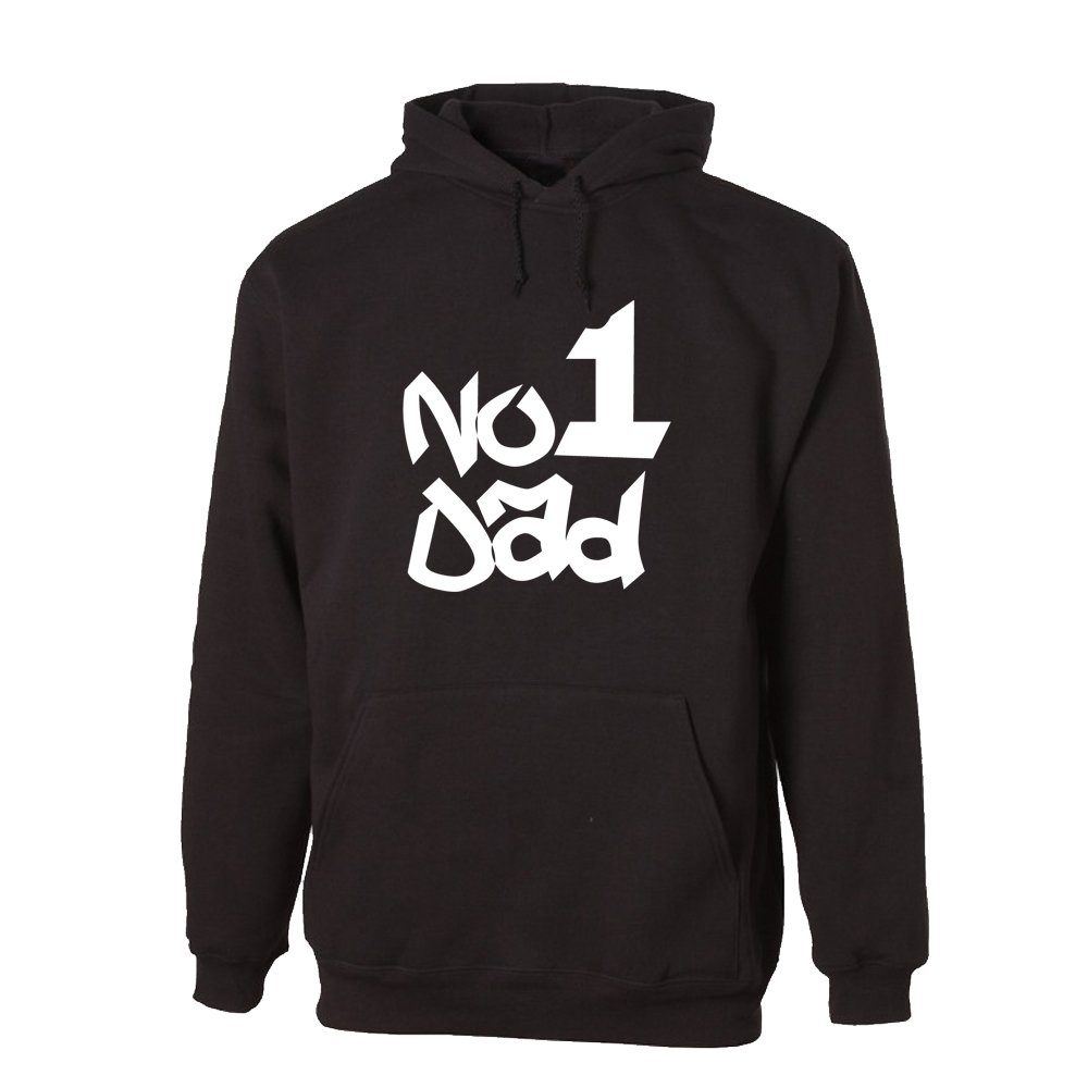G-graphics Hoodie No 1 Dad mit trendigem Frontprint mit Spruch zum Vatertag